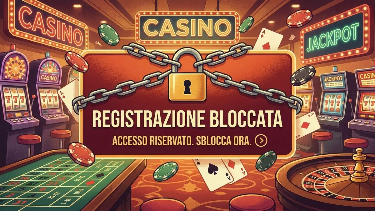 Registrazione con bonus